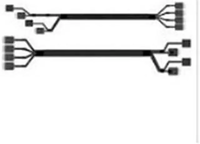 Alt view image 3 of 11 - Intel Cable A2U8PSWCXCXK2 2U 8Port Oculink Switch Card 8x NVMe Drives Cable Kit (A2U8PSWCXCXK2)
