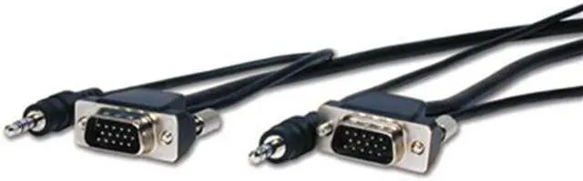 Alt view image 2 of 8 - Comprehensive 6ft Pro AV/IT Series Micro M/M VGA HD15 w/ Audio Cable