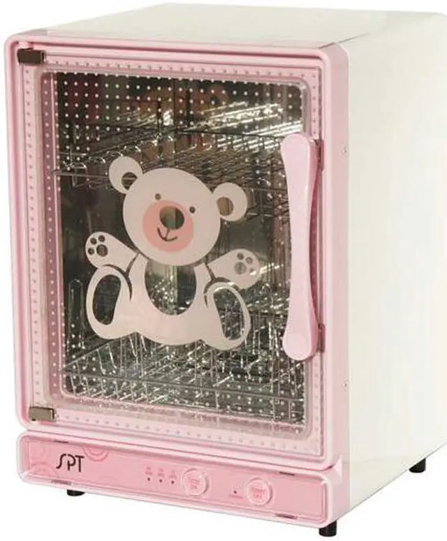 Alt view image 5 of 5 - SPT Baby Bottle Sterilizer & Dryer - Pink