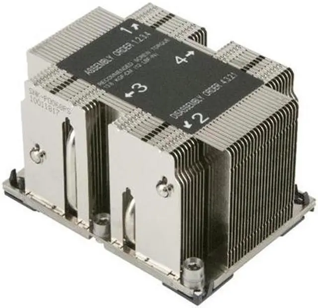 Alt view image 3 of 4 - Supermicro SNK-P0068PS LGA 3647-0 2U & UP X11 Purley Platform CPU Heat Sink