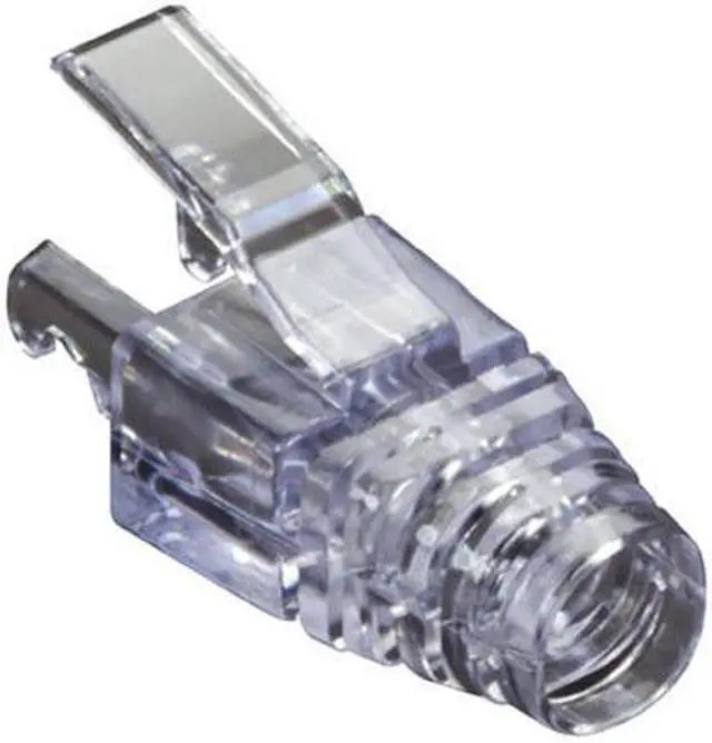 Main image of EZ CABLE BOOT - CAT6, CLEAR, 25-PACK, GSA, TAA, 45 DAY STANDARD RETURN POLICY
