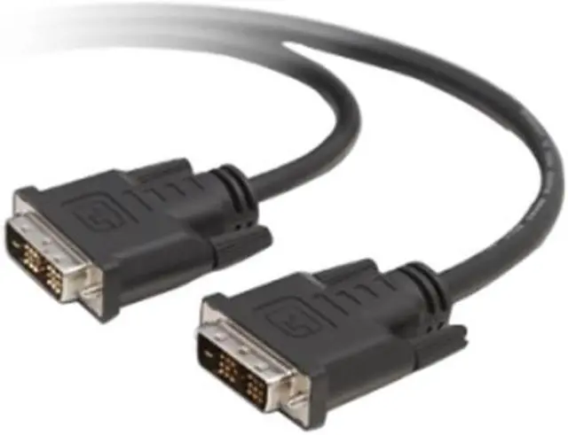 Alt view image 3 of 8 - Belkin DVI-D DUAL LINK CABLE * DVI-D(M-DL)/(M-DL); 3'