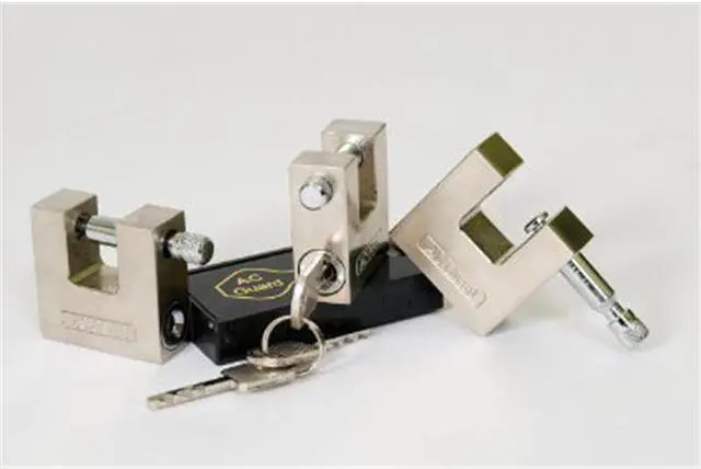 Alt view image 2 of 4 - Locks And Hide-a-Key for A/C Condenser Sercuity Cage