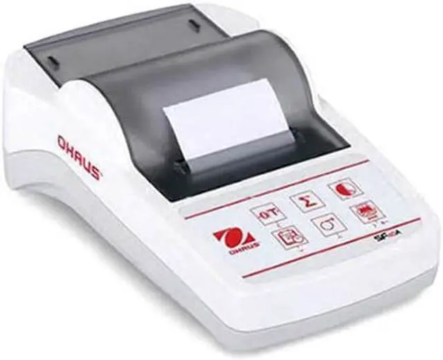 Alt view image 3 of 4 - White Printer, Connection Ports (1) RS-232 OHAUS 30064203