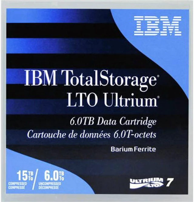 Alt view image 2 of 11 - IBM LTO, Ultrium-7, 38L7315, 6TB/15TB Library Pack, 20/PK
