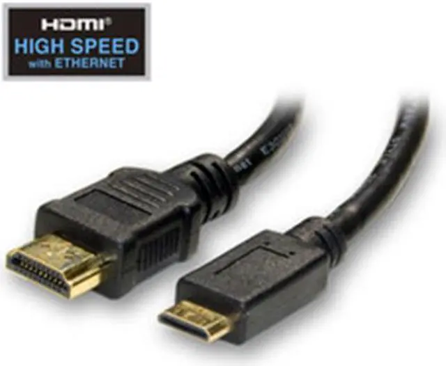 Alt view image 4 of 5 - Cable Wholesale HDMI to Mini HDMI Cable High Speed with Ethernet  6 ft