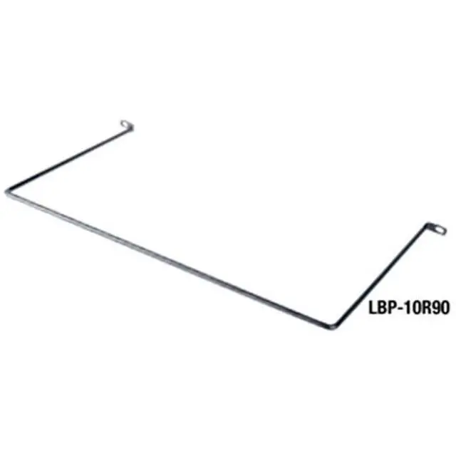 Main image of Middle Atlantic Products LBP-10R90 10 in. 90 Degree Offset Horizontal Lacer Bar - Pack of 10