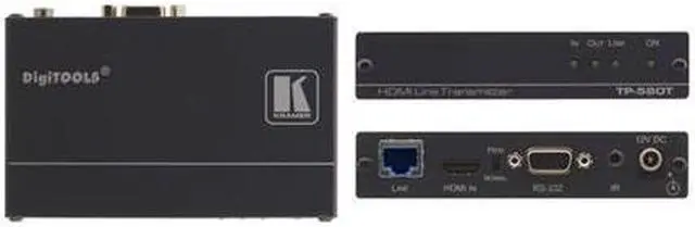 Main image of Kramer Electronics - 50-80021090 - TP-580T HDMI-Bidirectional RS-232/IR over HDBaseT Twisted Pr Transmitter