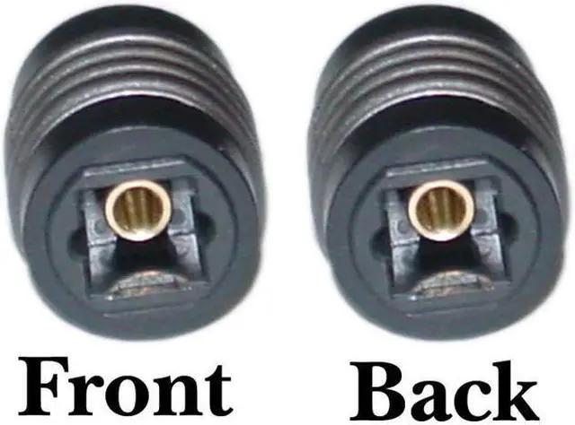 Alt view image 3 of 4 - Cable Wholesale Female / Female Toslink Digital Optical coupler/gender changer
