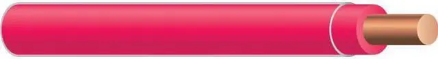 Alt view image 4 of 5 - SOUTHWIRE 11581601 Building Wire, THHN, 14 AWG, 500 ft, Red, Nylon Jacket, PVC