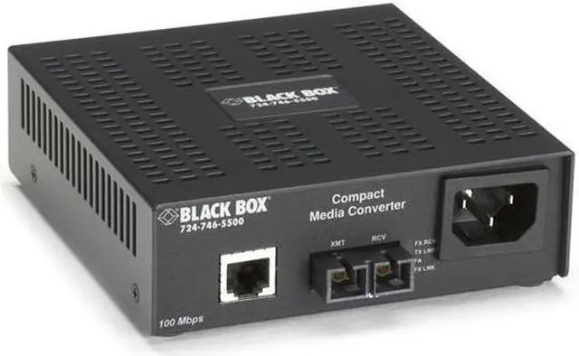 Main image of Black Box Fast Ethernet Compact Media Converter