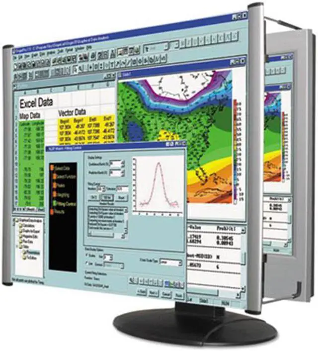 Alt view image 3 of 8 - Kantek LCD 22" Monitor Magnifier