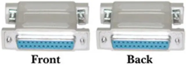 Alt view image 4 of 4 - Cable Wholesale DB25 Female / DB25 Female, Coupler / Gender Changer Molded type