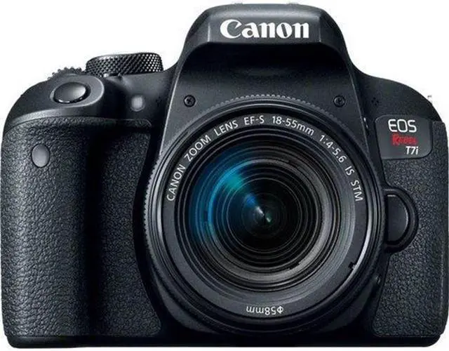Alt view image 4 of 20 - Canon EOS Rebel T7i Digital SLR Camera with EF-S 18-55mm IS STM Lens