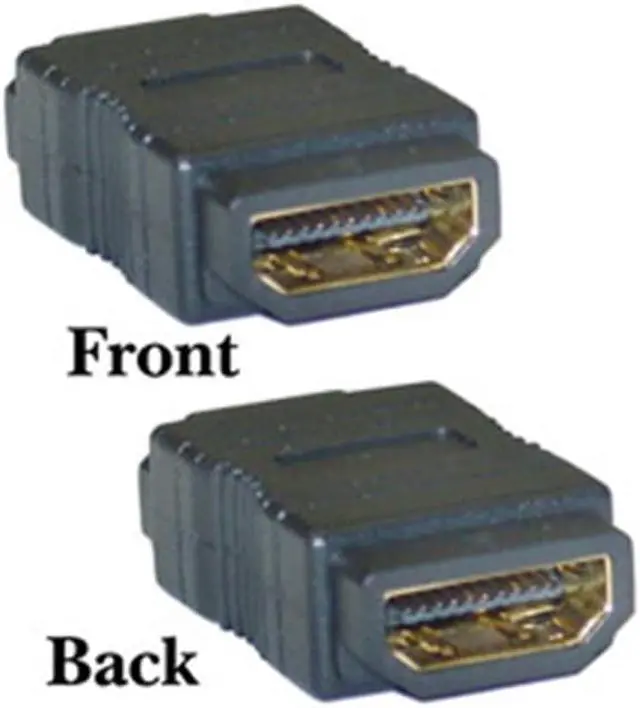 Alt view image 3 of 4 - Cable Wholesale HDMI Coupler / Gender Changer, HDMI Female to HDMI Female