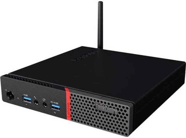 Alt view image 6 of 11 - Lenovo Desktop Computer ThinkCentre M715q (10M30002US) AMD PRO A10-9700E 4GB DDR4 500GB HDD AMD Radeon R7 Windows 10 Pro 64-Bit