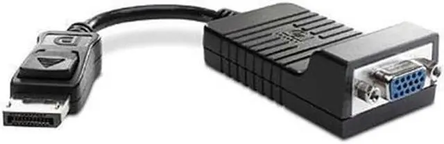 Alt view image 4 of 7 - HP Business AS615AA Displayport to vga adapter