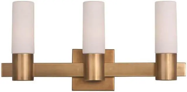 Main image of Maxim 22413SWNAB Contessa 3-Light Bathroom Vanity, Natural Aged Brass