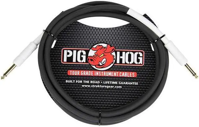 Main image of Pig Hog 6-Foot 1/4-In - 1/4-In 8Mm Tour Grade Instrument Cable