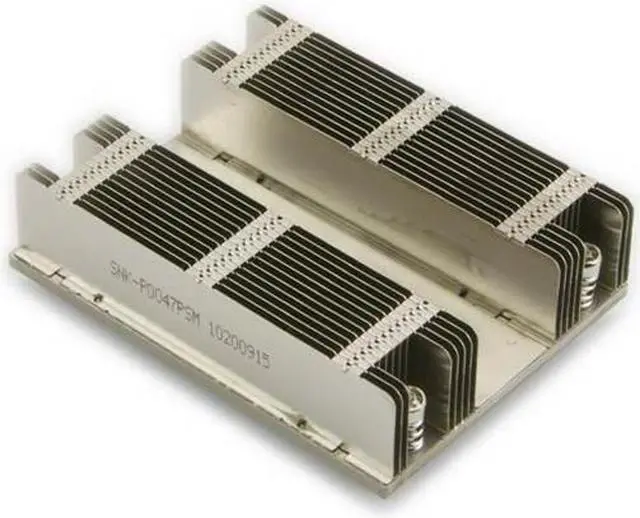 Alt view image 4 of 10 - Supermicro SNK-P0047PSM Supermicro Heatsink - Socket R LGA-2011 Compatible Processor Socket - Aluminum