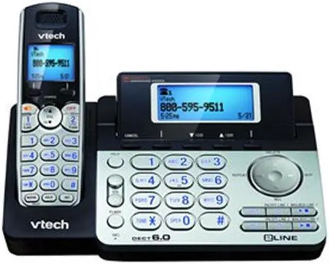 Main image of Vtech VT-DS6151 Vtech 2-Line Cordless With Itad