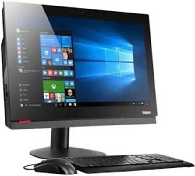 Alt view image 9 of 9 - Lenovo ThinkCentre M810z 10NY0015US All-in-One Computer - Intel Core i3 (7th Gen) i3-7100 3.90 GHz - 4 GB DDR4 SDRAM - 500 GB HDD - 21.5" 1920 x 1080 - Windows 10 Pro 64-bit (English) - Desktop - Business Black