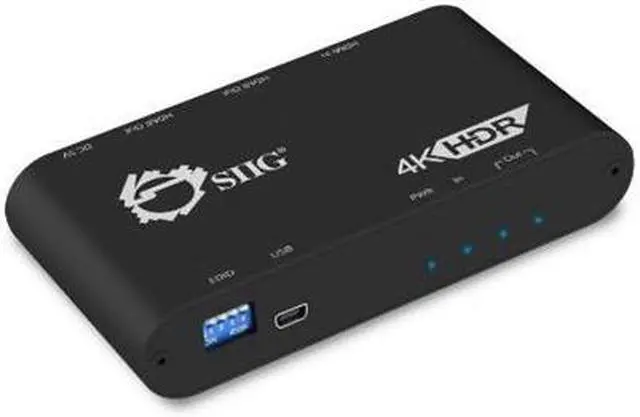 Alt view image 7 of 20 - 1X4 HDMI 2.0 SPLITTER/DIST AMP