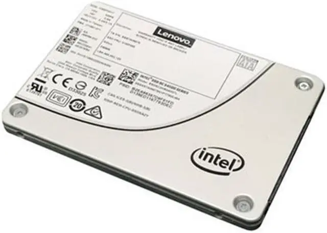 Main image of Lenovo 7SD7A05741 Intel S4500 Entry - Solid State Drive - Encrypted - 480 Gb - Hot-Swap - 2.5 Inch - Sata 6Gb/S - 256-Bit Aes - For Thinksystem Sd530 (2.5 Inch ) , Sn550 (2.5 Inch ) , Sn850, Sr530, S