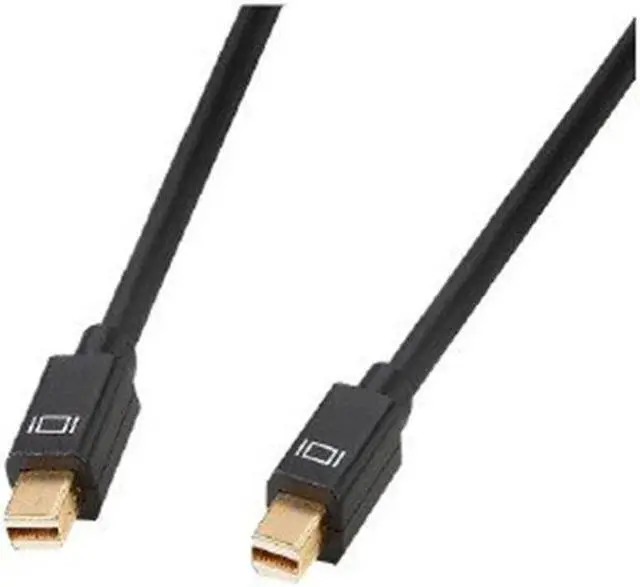 Alt view image 2 of 5 - 4XEM 4XMDPMDPBK6 4XEM 6Ft Mini DisplayPort M/M Cable (Black) - Mini DisplayPort for Audio/Video Device - 6 ft - 1 x Mini DisplayPort Male Digital Audio/Video - 1 x Mini DisplayPort Male Digital