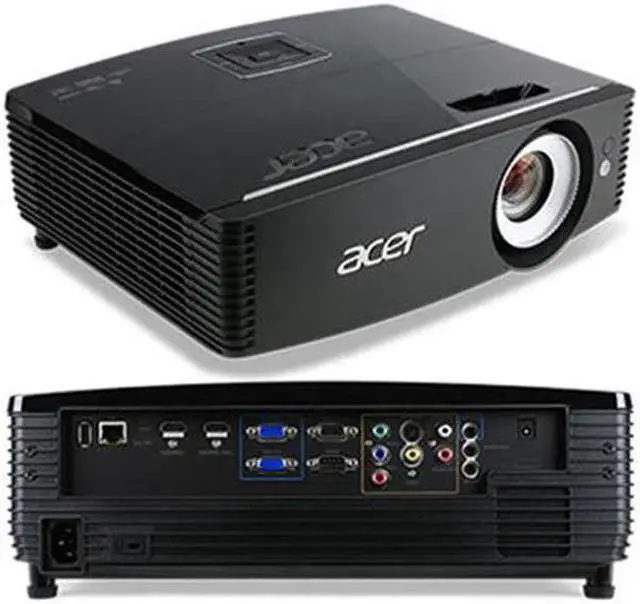 Alt view image 3 of 14 - Acer P6500 1920 x 1080, 5000 lumens, 20,000:1 Contract Ratio, HDMI Input, Home Theater Projector