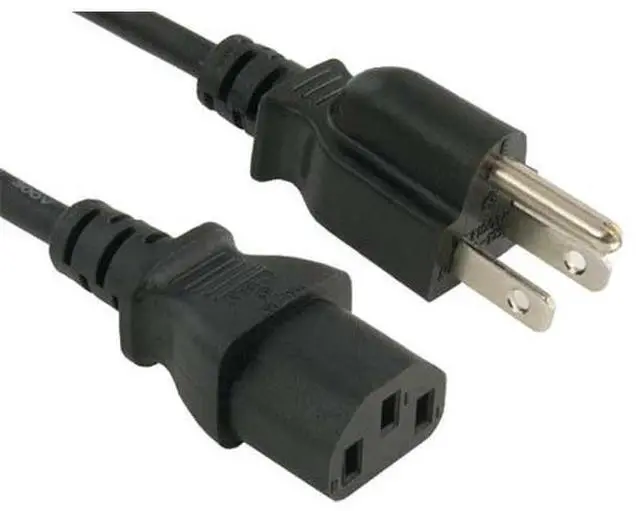 Main image of Cable Leader PW101-1203 3 ft. 18 AWG Universal Power Cord IEC320 C13 to NEMA 5-15P