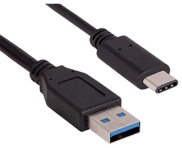 Main image of Cable Leader U3105-1101 1m USB 3.1 Gen 2 A Male to C Male Cable 10G 3A, Black