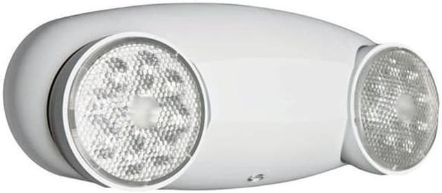 Lithonia Lighting TCLC 5.3-Watt 120/277-Volt LED White Hardwired Emergency  Light at