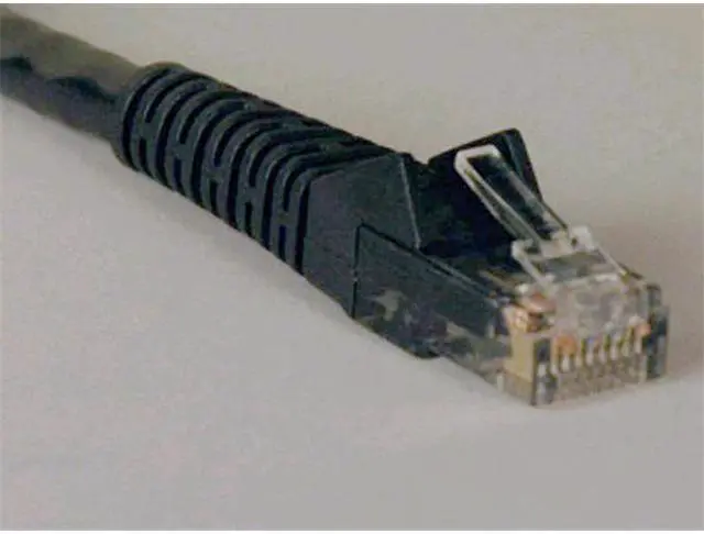 Main image of Tripp Lite 25Ft Cat6 Gigabit Black Snagless Patch C N201-025-Bk