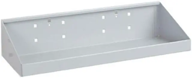 Alt view image 2 of 9 - Stainless Steel Shelf, Screw In Mounting Type, Silver, Finish: Stainless Steel