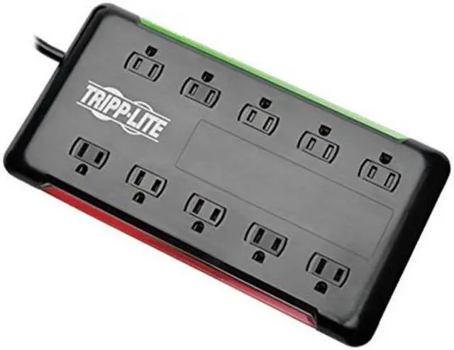 Main image of Tripp Lite TLP1006B 6 ft. 10-Outlet Surge Protector - Black