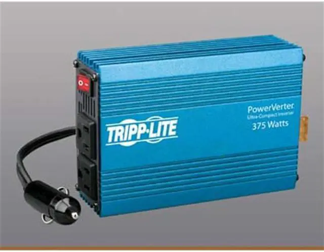 Main image of Tripp Lite PV375 375W 12V DC to AC Portable Inverter with DC Auto Power Outlet