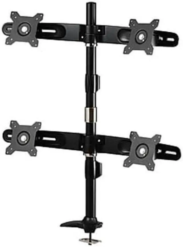 Main image of Amer Networks AMR4P 24 in. Quad Monitor Pole & Grommet Mount