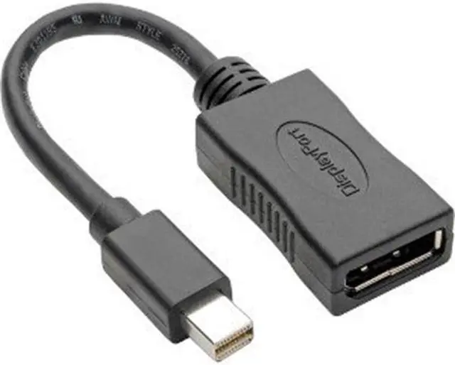Main image of Tripp Lite P139-06N-DP4K6B 6 in. 4K Mini DisplayPort to DisplayPort Adapter Converter