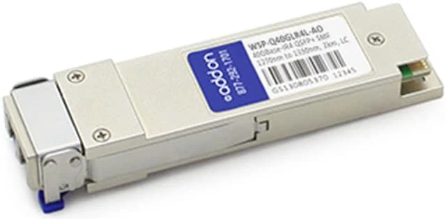 Main image of Addon Cisco Wsp-Q40glr4l Compatible Taa Compliant 40Gbase-Ir4 Qsfp+ Transceiver (Smf 1270Nm To 1330Nm 2Km Lc Dom)