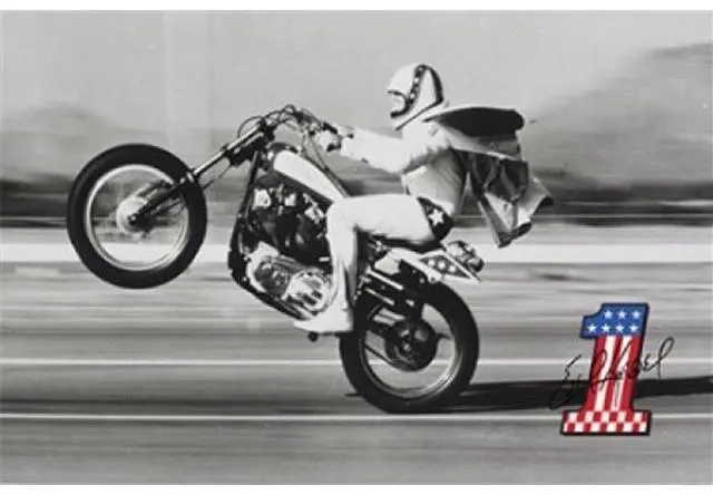 Alt view image 2 of 2 - Posterazzi SCO10235 Evel Knievel Poster Print - 24 x 36 in.