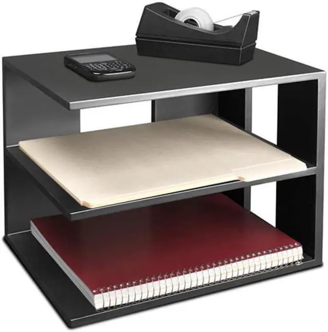 Alt view image 3 of 13 - Victor Technology LLC Corner Shelf 13-1/5"x9"x9-4/5" Black 11205