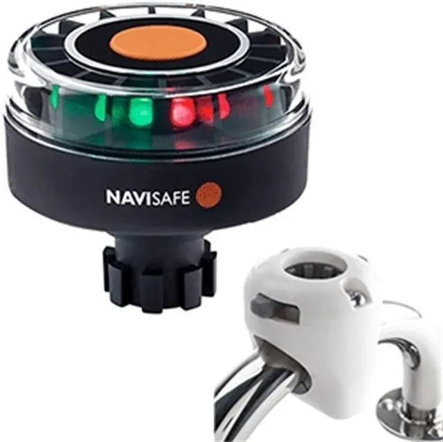 Alt view image 3 of 4 - Navisafe Navilight Tricolor Kit With Rail Mount White