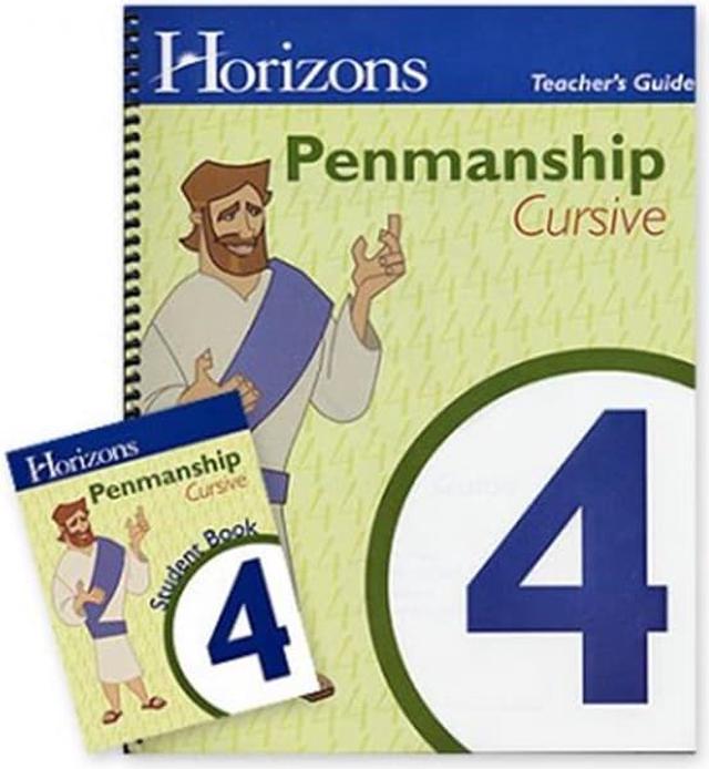 Alpha Omega Publications JSP415 Penmanship 4 Set Parts