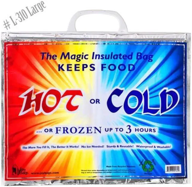 Main image of Jay Bags L-310 Hot & Cold Bags, Large - Pack of 100
