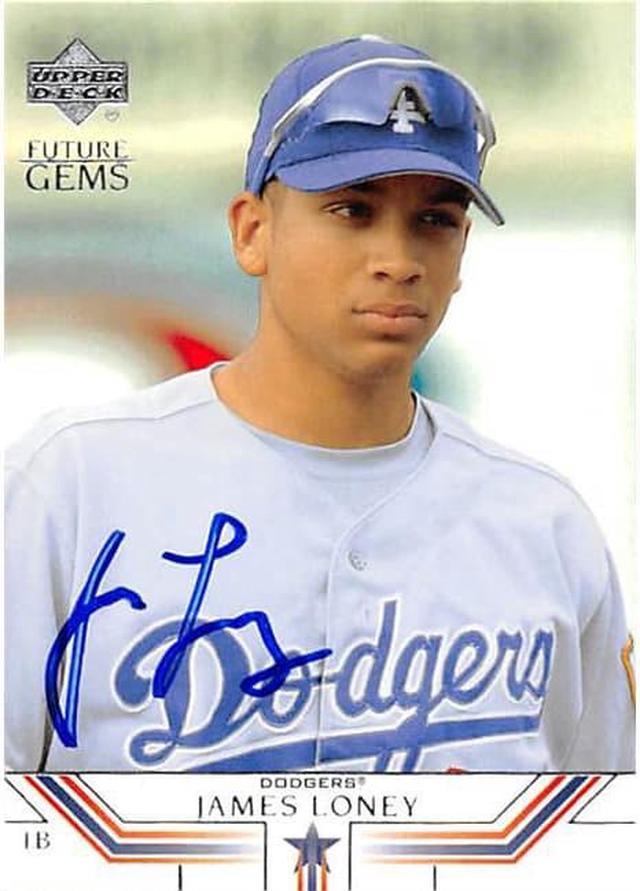 James Loney Autographed jersey Dodgers