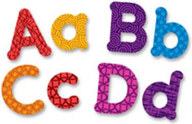 Main image of Learning Resources LRN7725 Upper & Lower Case Magnetic Letters, 82 Per Set