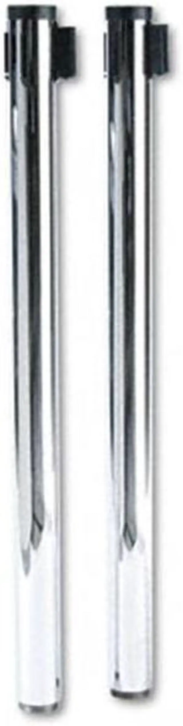 Alt view image 5 of 13 - Tatco 11500 Adjusta-Tape Crowd Control Stanchion Posts  Nylon  40   High  Black  Two per Box