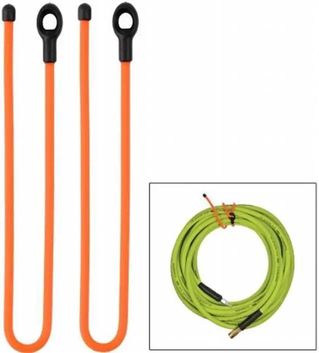 Alt view image 6 of 8 - NITE IZE GEAR TIE LOOPABLE TWIST TIE 24" ORANGE 2PK GLL24-31-2R6