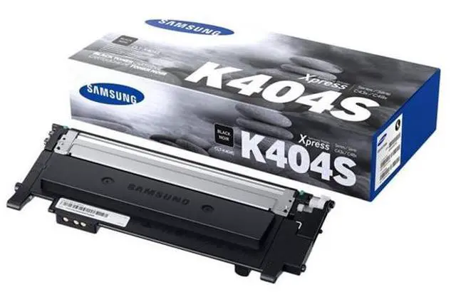 Main image of Samsung Commercial Printer Supplies CLT-K404S-XAA Toner 1500 Page-Yield, Black